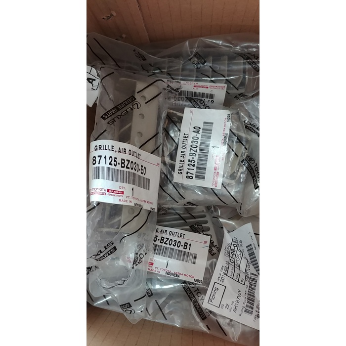 Kisi Kisi Ac tengah Avanza .