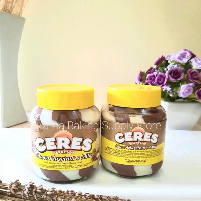 

CERES Spread CHOCO HAZELNUT and MILK DUO Spread Selai Hazelnut Ceres