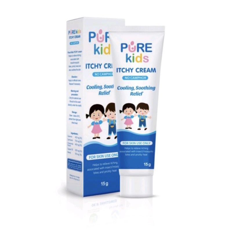 PURE KIDS ITCHY CREAM | Untuk Gatal-Gatal