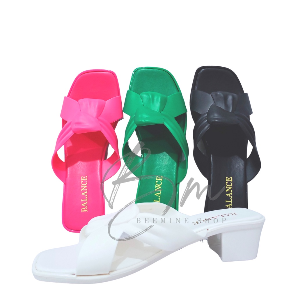 Sandal Hak Tahu / Heels Jelly Wanita Balance 4 cm 0232-1