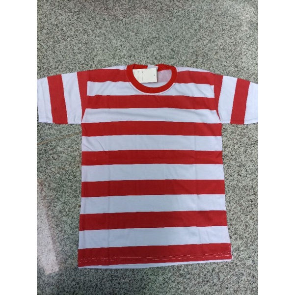 BAJU KAOS SAKERA DEWASA MERAH PUTIH