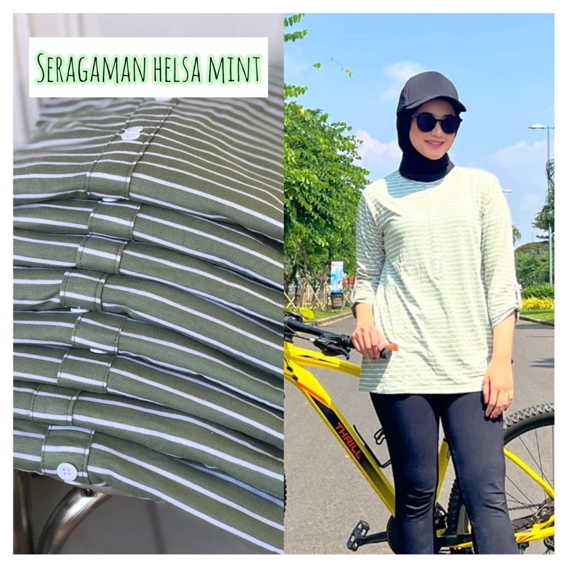 TEBUS MURAH✅GHIINA FASHION HELSA BLOUSE