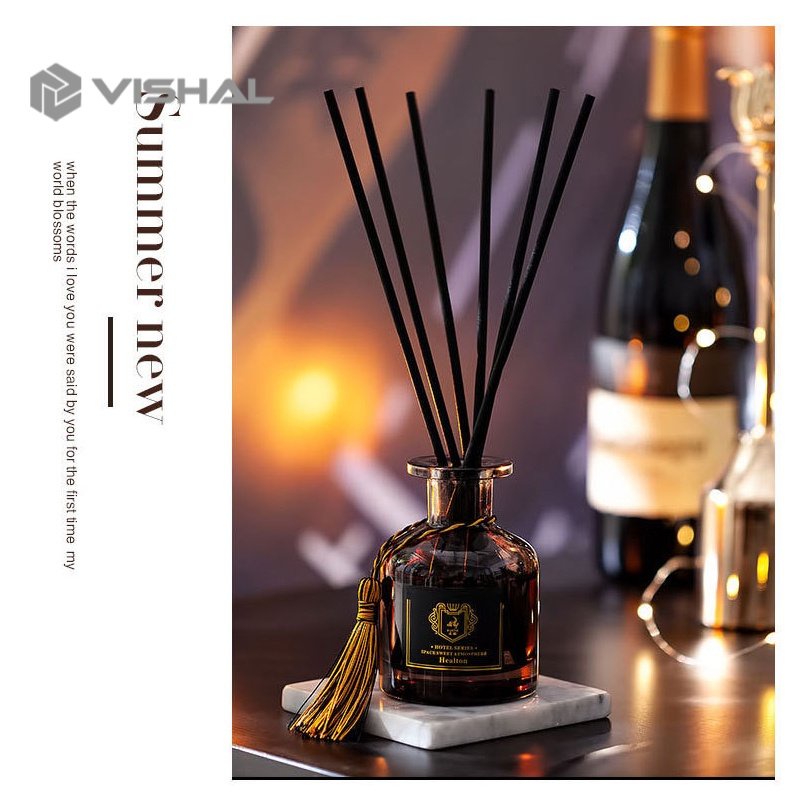 VISHAL Reed Diffuser Aromatheraphy Pengharum Ruangan Parfum Ruangan Essential Oil Relaxing + Bunga