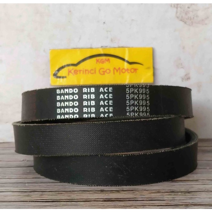 BANDO VAN BELT 5PK 995 RIB BELT TALI KIPAS 5PK-995 FAN BELT ALUR