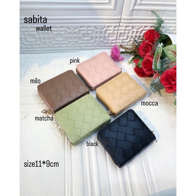 SABITA WALLE / DOMPET KOIN / DOMPET KECIL / DOMPET KOREA / DOMPET SIMPLE