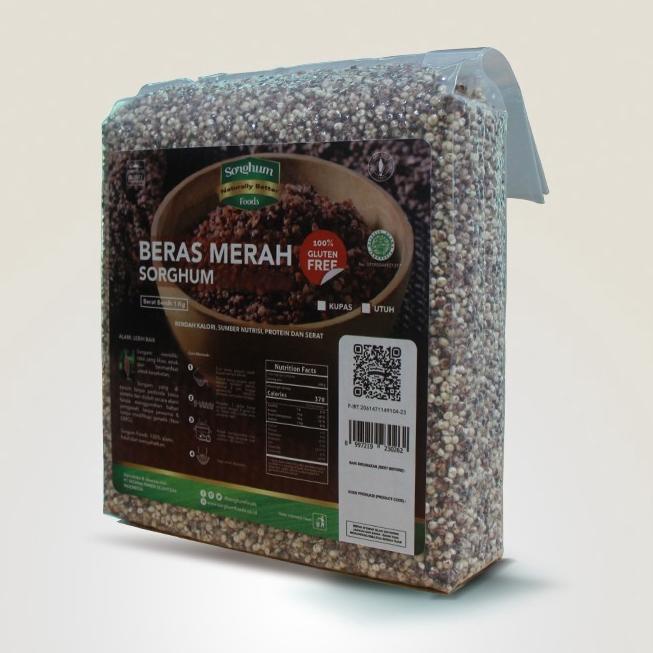 

KodeHh6H1--Beras Merah Sorghum Uk 1kg Gluten Free