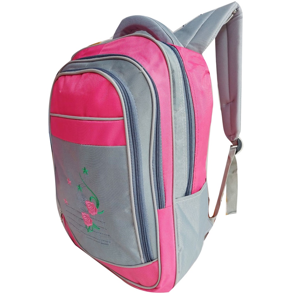 Tas Sekolah Anak SD-SMP Free Cover Hujan Tas Ransel Anak Perempuan