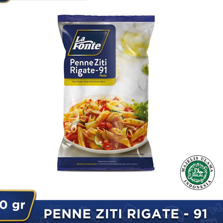 

TRX2t7Sh--La Fonte Penne Ziti Rigate 450gr - 1 Pc