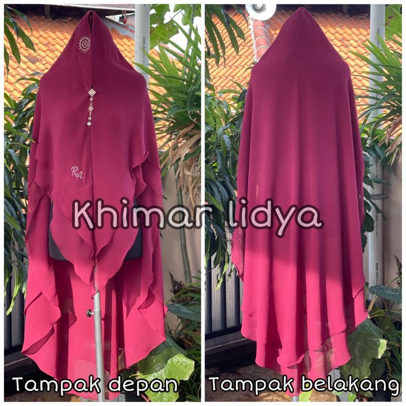 Khimar Lidya Original By Rizqy Ananda