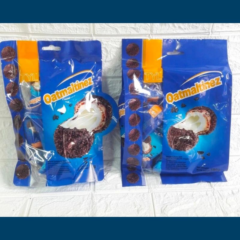 

OATMALTINEZ CHOCOLATE VANILLA/BISKUIT COKLAT ISI CREAM VANILA