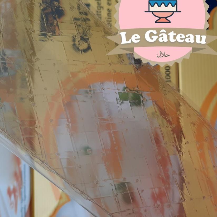 

limited STOCK!10 lembar gelatine sheet / gelatin lembar halal Gelita|SQ5