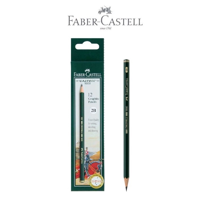 

Faber-Castell Graphite Pencils 2B - Pensil Kayu 2B