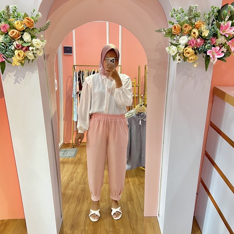 CELANA CRINKLE PANTS PANJANG