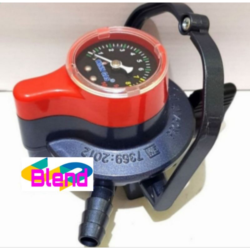 WINN GAS Regulator W 900 M Meter Triple Lock/ Tiga Pengunci Pengaman