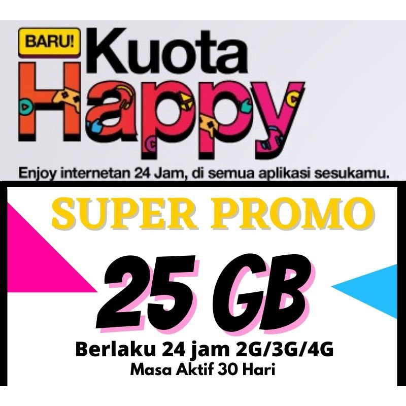 PROMO TRI 25GB 65GB 100GB