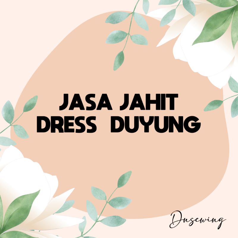 Jasa Jahit Dress Model Duyung Include Tile