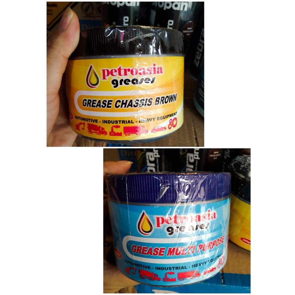 Gemuk tranparan gemuk bening Petroasia 500gr gemuk petroasia coklat gemuk petroasia biru gemuk transparan grease gemuk gris