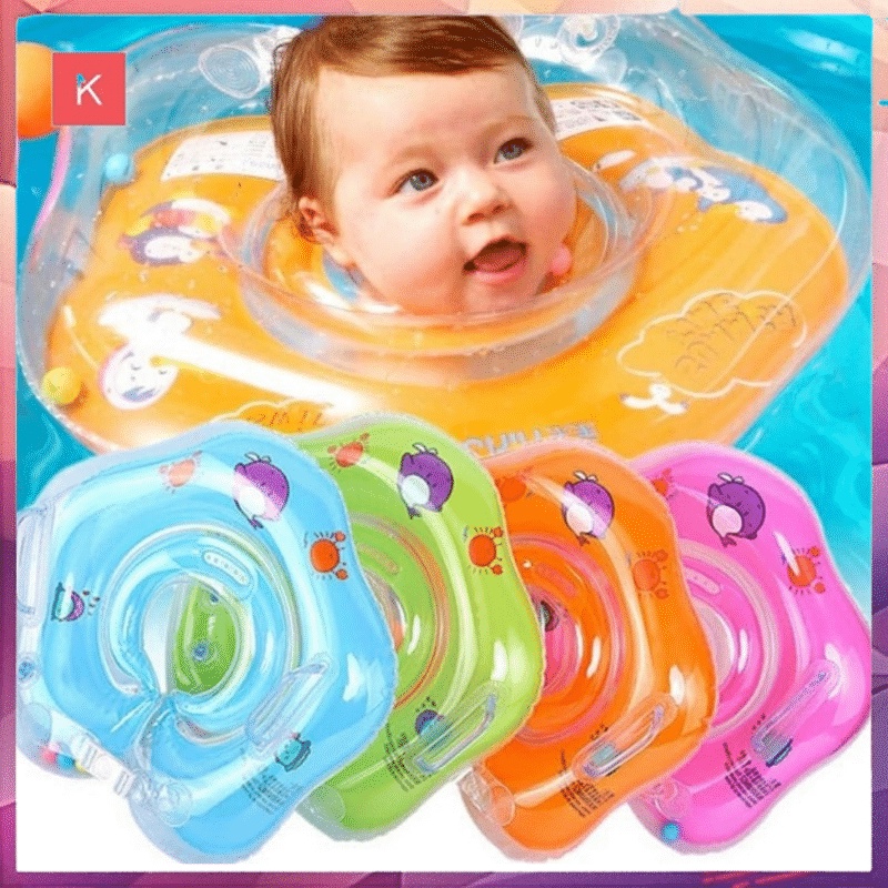 ANG PELAMPUNG LEHER RENANG BAYI / BAN LEHER BERENANG ANAK NECK RING BABY