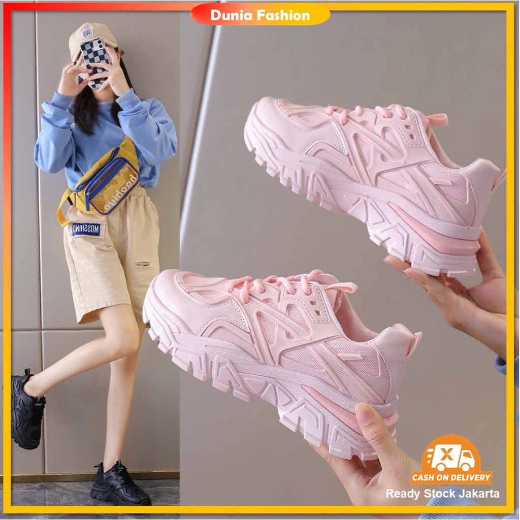 [DUNIA FASHION] Sepatu Wanita Sneakers Wanita Import Premium Quality DF 601