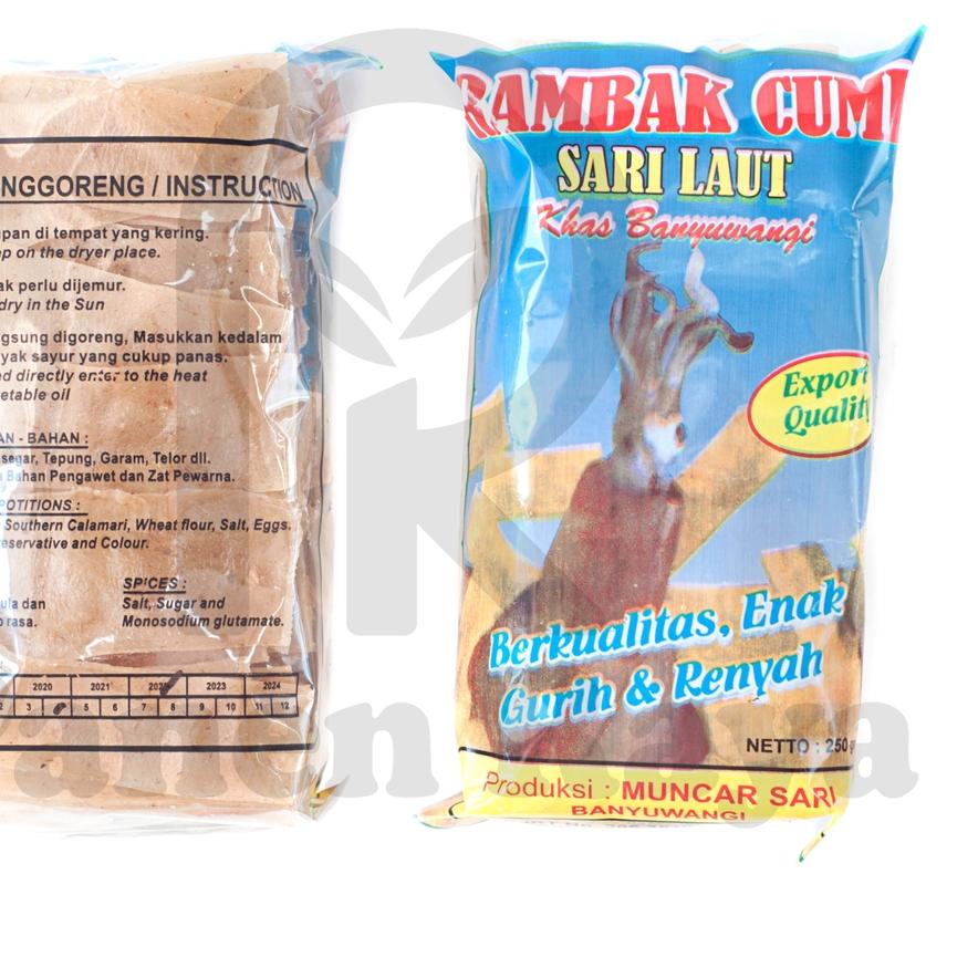 

Terbaru dan terlaris Rambak Cumi Krupuk Rambak Cumi Sari Laut Muncar Sari Khas Banyuwangi !!!