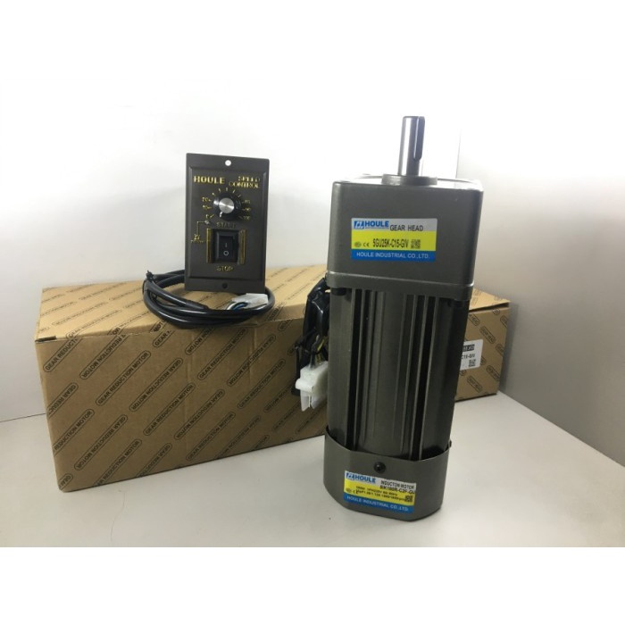 Motor Listrik Speed Control Motor Gearbox 180W 220V 1 Phase - Gear Head Controller