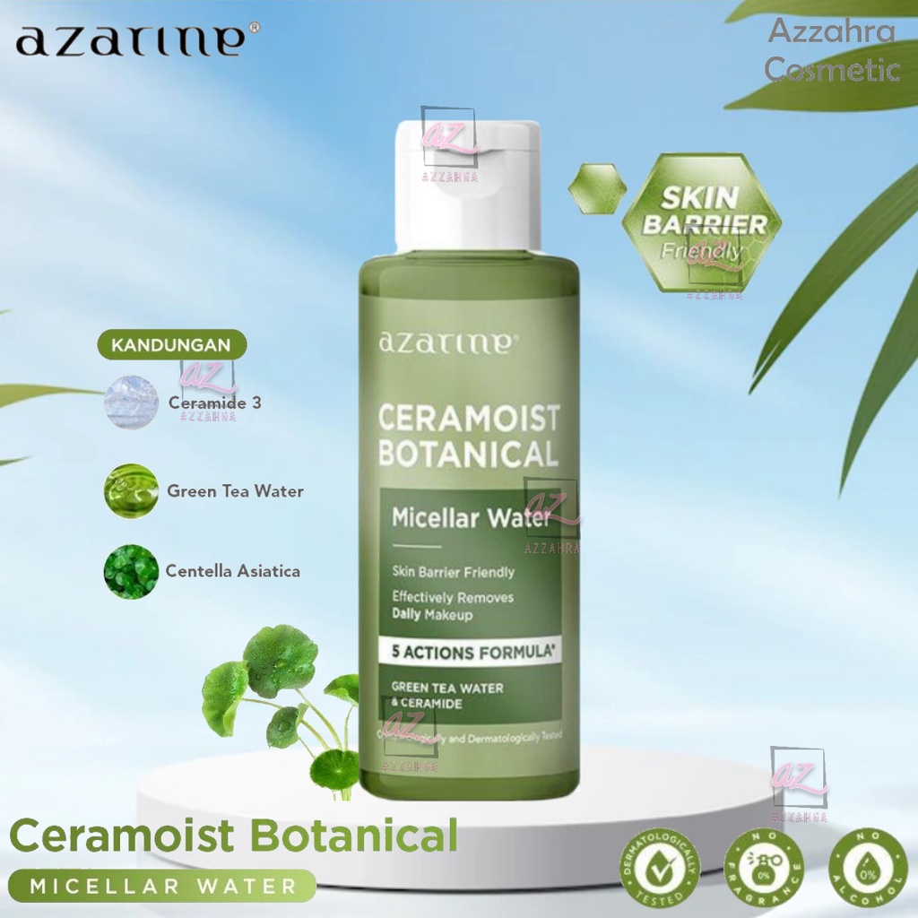 Azarine Ceramoist Botanical Micellar Water 90ml