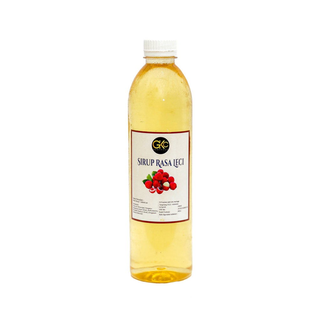 

Ay00! Gkc Heritage Sirup Leci - Syrup Lychee 640ml HALAL