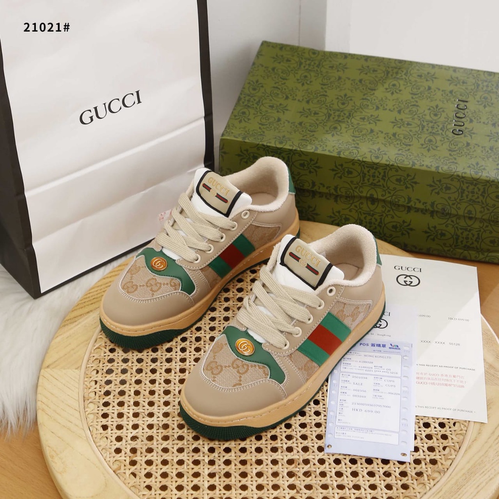 GC Screener Canvas/Leather Women/Men's With Rubber Sneakers 21021