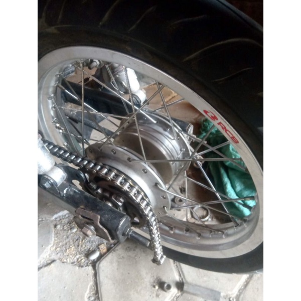 Tromol belakang custom model Ts 100 / Ts honco