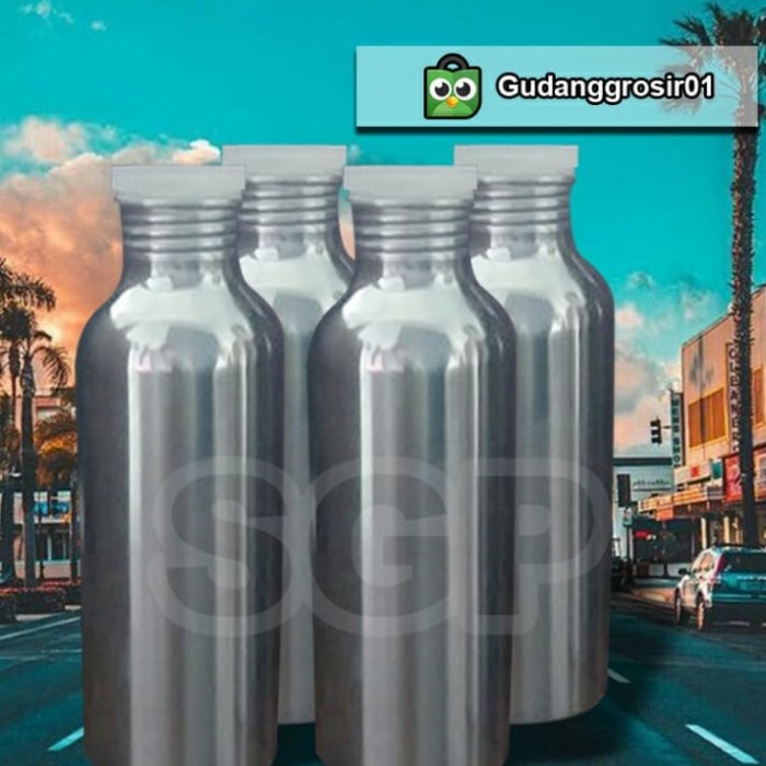 Botol Alumunium - 250ml UV Mengkilap