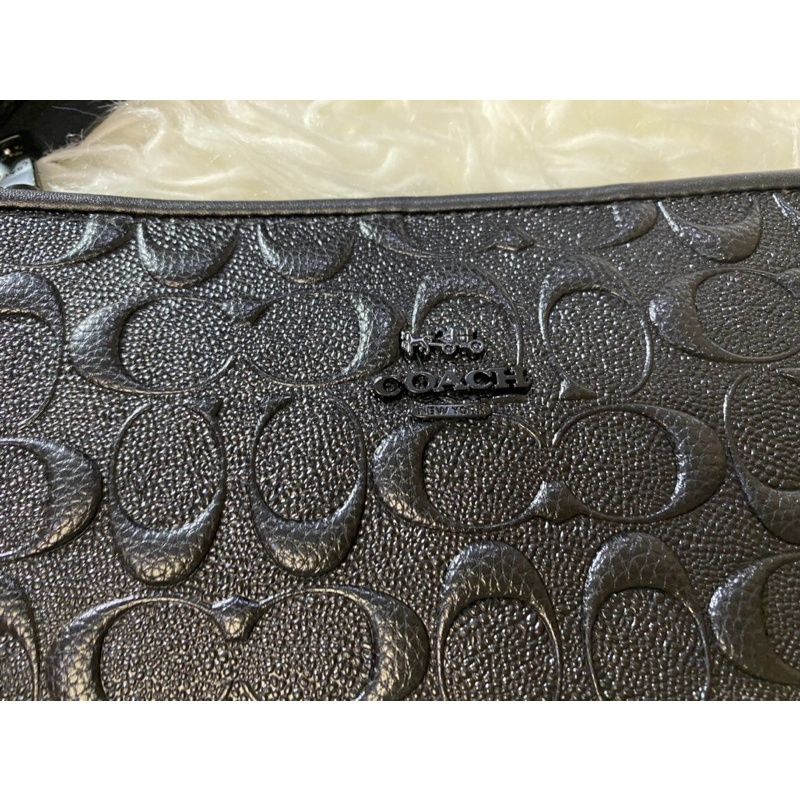 Clutch Cantik Kulit Handbag Pria/Wanita Coach Free Box Original