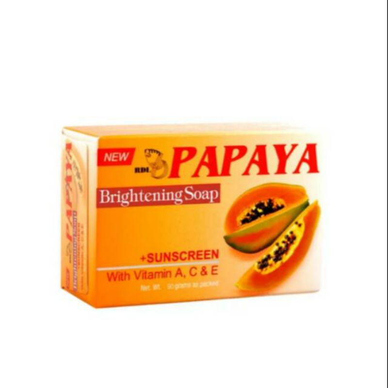 RDL PAPAYA whitening soap ORIGINAL BPOM