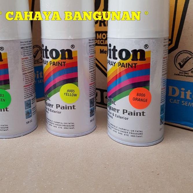 

FREE ONGKIR!Pilox Pylox Diton Stabilo Cat Semprot Flourescent Yellow Green Red Orange Pink Kuning Hijau Merah|KD9