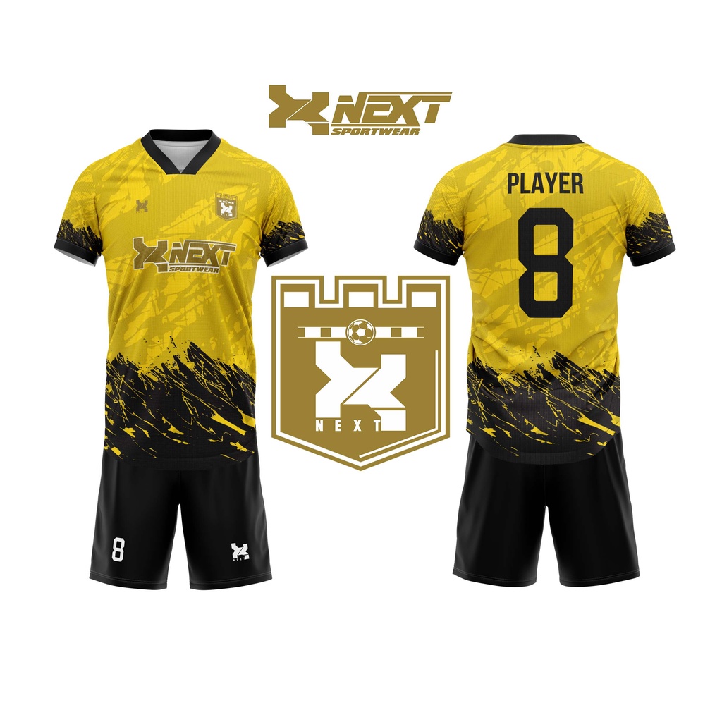 Jersey Sepak Bola | Jersey Futsal | Jersey Voli Custom Free Nama Set | Jesey Printing