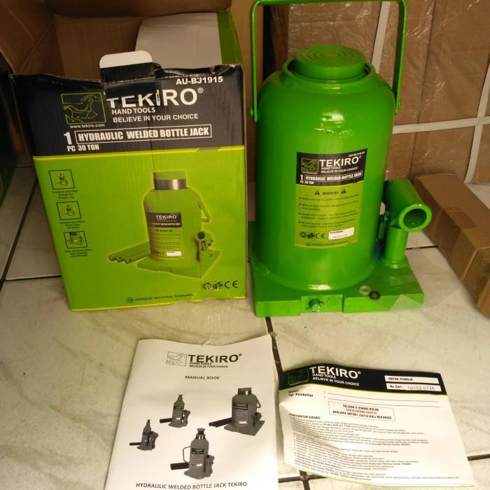 Dongkrak Tekiro - Dongkrak Botol 30 Ton - Dongkrak Mobil Hydraulic - Original