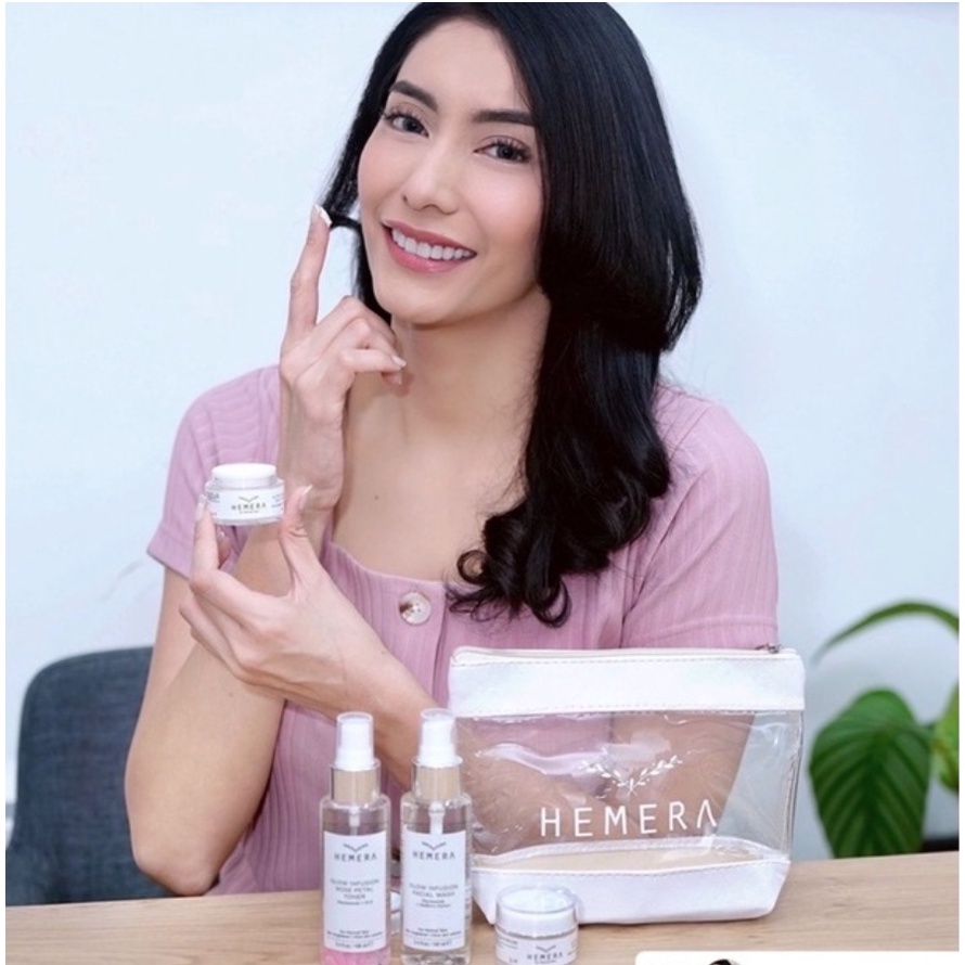 COMBO Hemera Paket  Skincare Infusion Glowing Acne Termurah Hemera Skincare Serum Animate Skincare Barrier Acne Glowing OFFICIAL