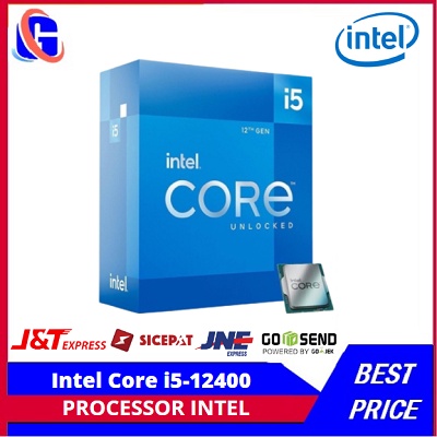 Intel Core i5-12400 Processor BOX Alder Lake LGA1700 12th Resmi