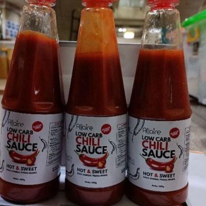 

Tertarik--Keto Chili Sauce Hot & Sweet 300gr Sugar Free