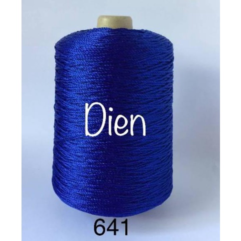 Terupdate PREMIUM Benang Rajut Nilon ( Nylon ) Prolene / Monolon d27 varian warna biru
