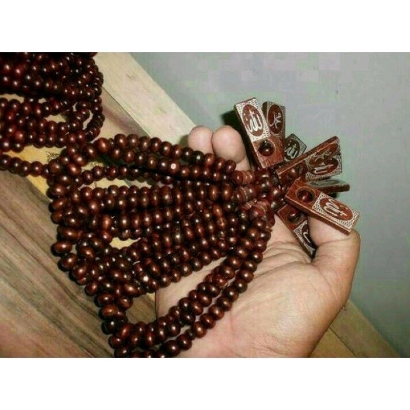 Tasbih Kayu 33 Butir (Extra Tasbih)