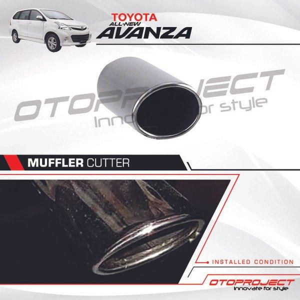 Buntut Knalpot Muffler Cutter All New Avanza Xenia Veloz