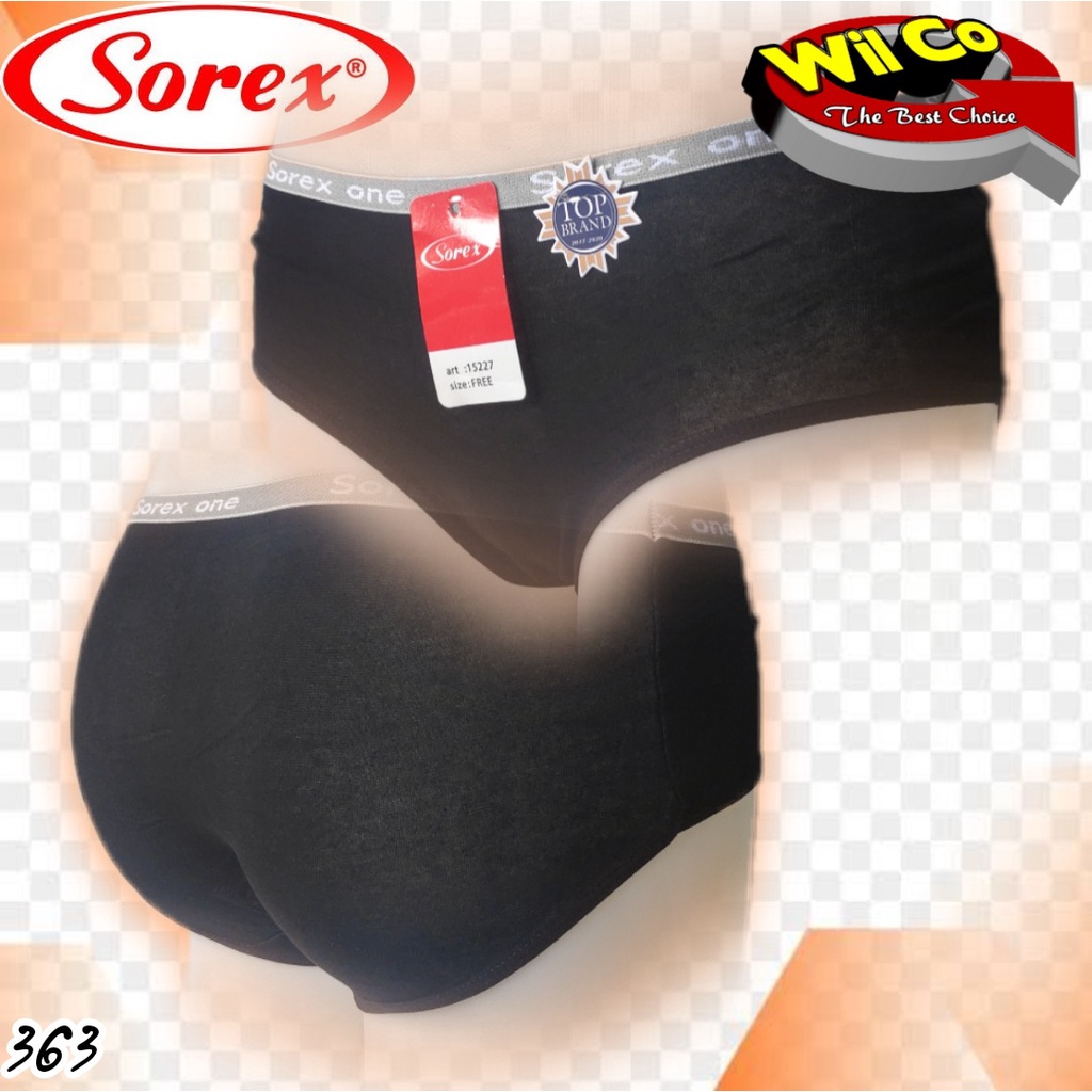 K363 - (Harga Per 1 Potong) CELANA DALAM WANITA REMAJA PAKAIAN WANITA PAKAIAN DALAM SOREX FREE SIZE SETARA M/L