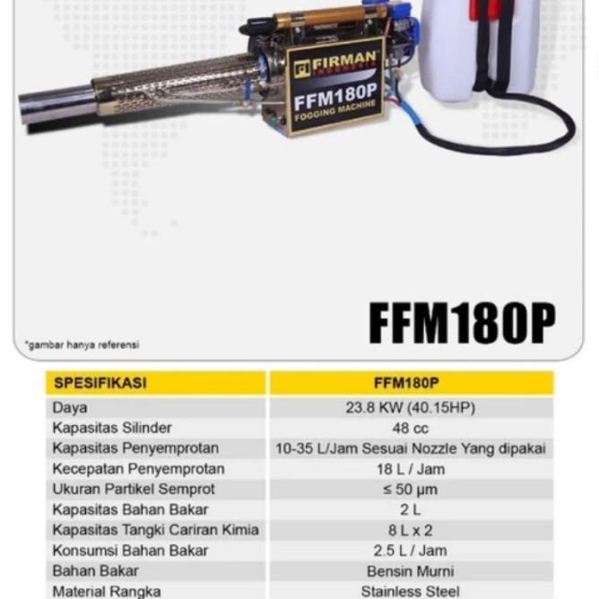 Mesin Fogging Ffm180P Firman Alat Semprot Nyamuk Alat Fogging Machine