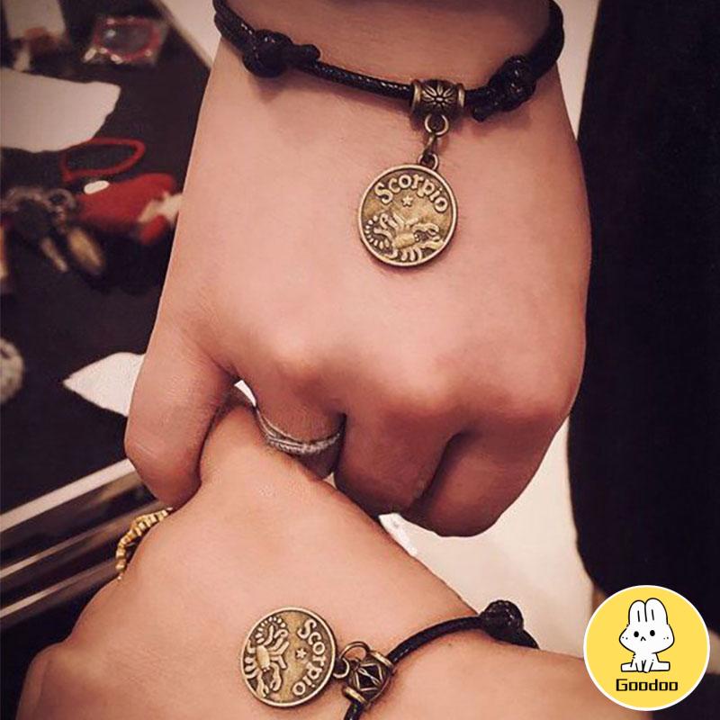 Gelang Zodiak Konstelasi Rasi Bintang Astrologi Perbintangan Horoskop Bracelet -Doo