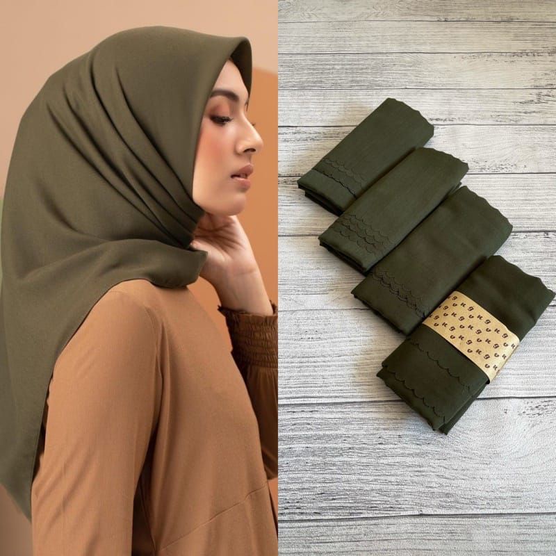 Hijab bahan DenayVoal polos01