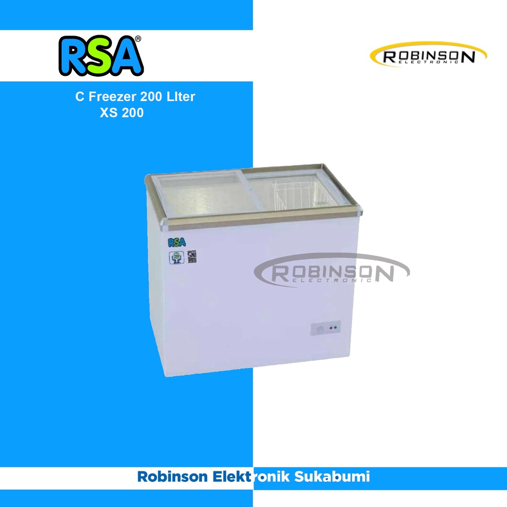 Chest Freezer 200Liter RSA XS 200