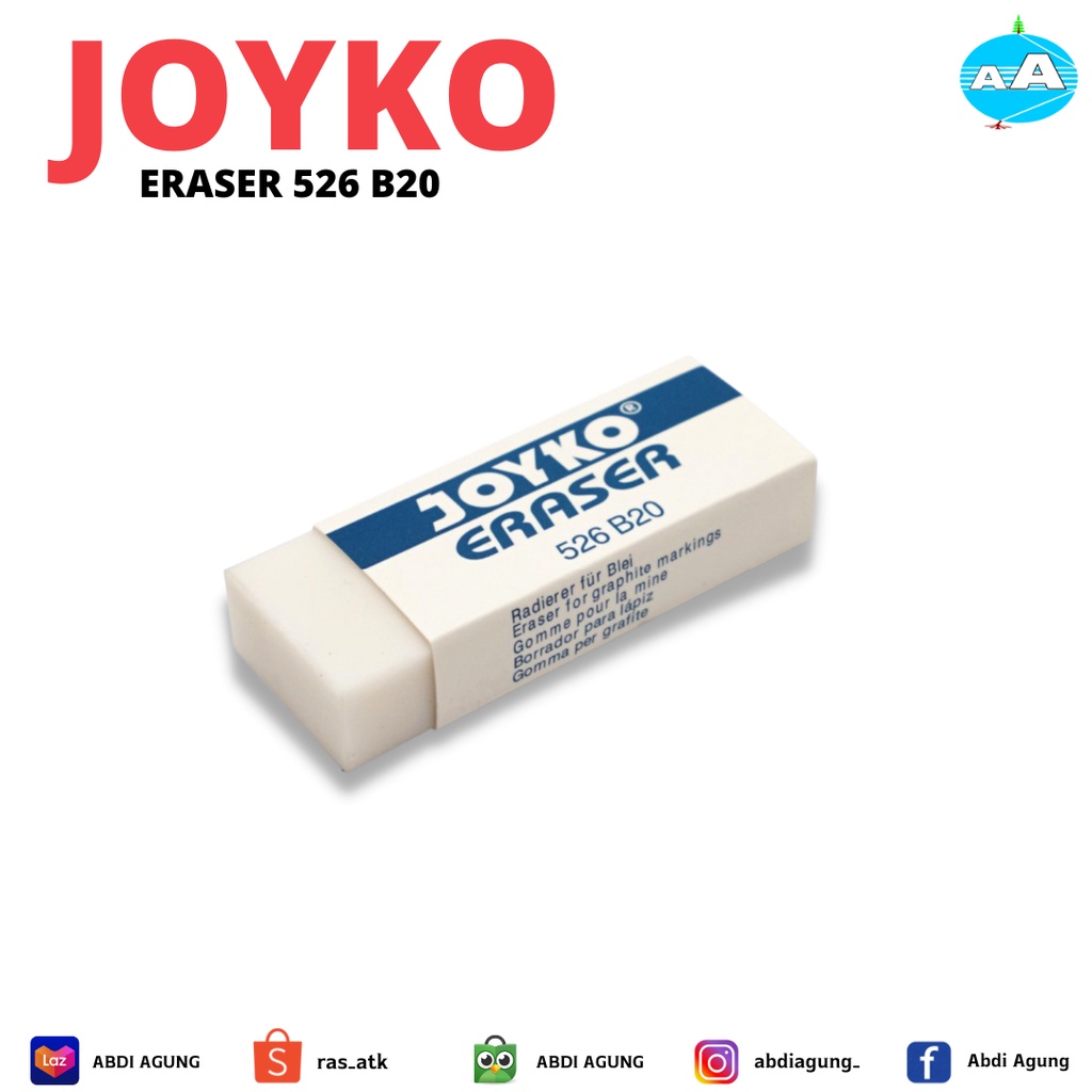 

Stip/Penghapus Joyko 2pcs