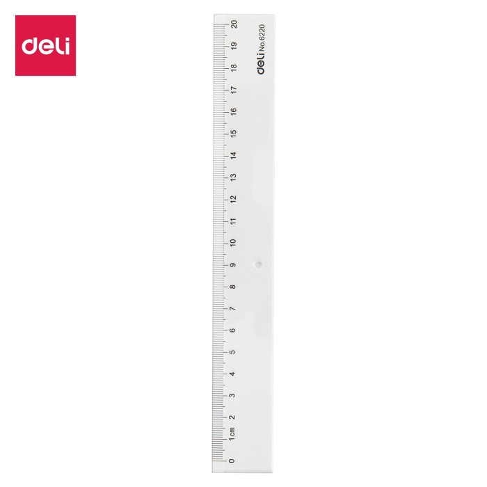 

Penggaris Mika 20cm - E6220 DELI
