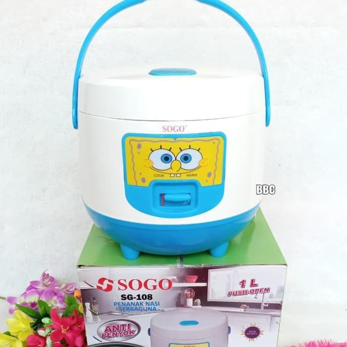 Rice Cooker Mini 1 Liter Magic Com Sogo SG 108 1,2Liter