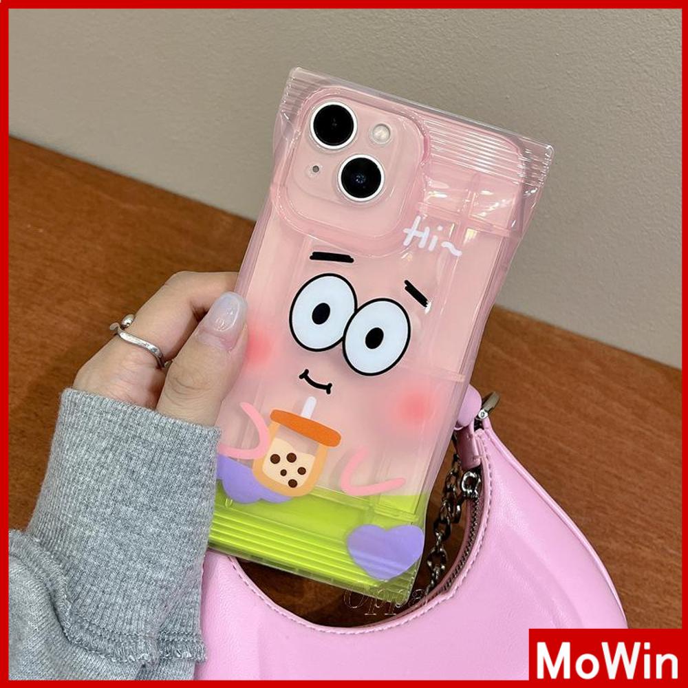 For iPhone 14 Pro Max iPhone Case Snack Bag TPU Soft Case Clear Case Airbag Shockproof Camera Cover Cartoon Cute Compatible For iPhone 13 Pro Max 12 Pro Max 11 7plus XR